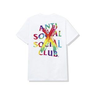 Anti Social Social Club Cancelled Rainbow Tee DS ASSC